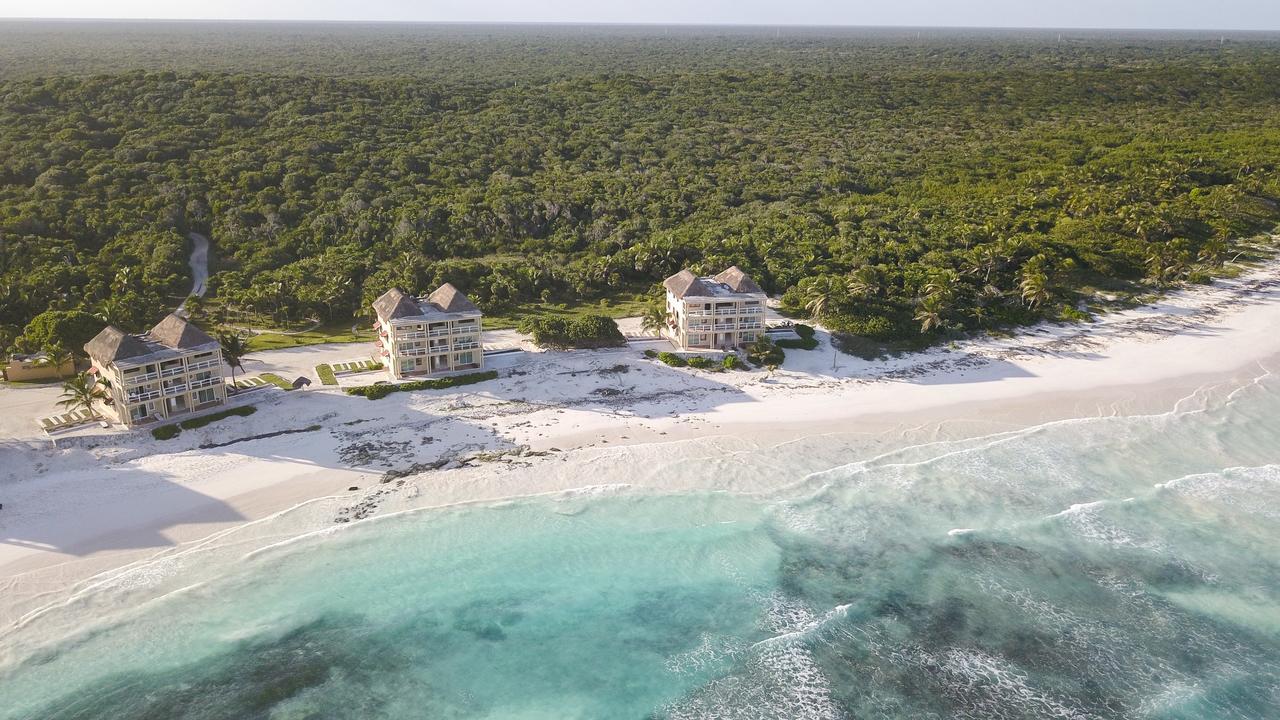 Caleta Tankah Hotel Tulum Exterior foto